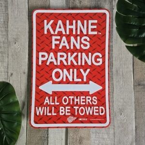 NASCAR | Kasey Kahne Fans Parking Only Sign